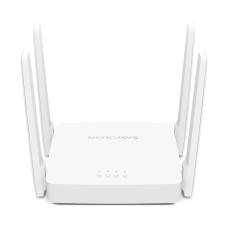 Wi-Fi роутер Mercusys AC10, 802.11a/b/g/n/ac, 2.4 / 5 ГГц, до 1.17 Гбит/с, LAN 3x100 Мбит/с, WAN 1x100 Мбит/с, внешних антенн: 4x5 дБи (AC10 AC1200)