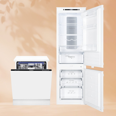 Комплект встраиваемой техники: Холодильник Hansa BK318.3FVC + Посудомоечная машина Hansa ZIM608EH, 60 см