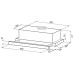 Вытяжка KRONA KAMILLA F 450 inox Вытяжка KRONA KAMILLA F 450 inox