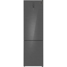 Холодильник WEISSGAUFF WRK 2000 Full NoFrost Inverter Grey Glass