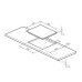 Варочная поверхность LEX EVI 640A I BL Варочная поверхность LEX EVI 640A I BL