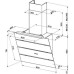 Вытяжка Faber Eko EG8 BK A80 черный (110.0256.162) Вытяжка Faber Eko EG8 BK A80 черный (110.0256.162)