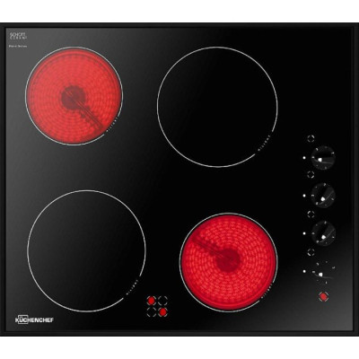 Встраиваемая электрическая варочная панель Kuchenchef KHC600S Встраиваемая электрическая варочная панель Kuchenchef KHC600S