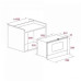 Микроволновая печь TEKA ML 822 BIS R(40584301) Микроволновая печь TEKA ML 822 BIS R(40584301)