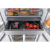 Холодильник WEISSGAUFF WCD 590 NoFrost Inverter Premium EcoFresh Inox Glass