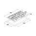 Варочная поверхность FULGOR Milano FCLH 905 G T WK BK Варочная поверхность FULGOR Milano FCLH 905 G T WK BK