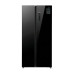 Холодильник TESLER RSD-537BI BLACK GLASS Холодильник TESLER RSD-537BI BLACK GLASS