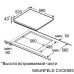 Варочная поверхность MAUNFELD CVCE593TBK Варочная поверхность MAUNFELD CVCE593TBK