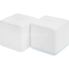 Бесшовный Mesh роутер MERCUSYS Halo H32G, Wi-Fi 5, AC1200, 2.4/5ГГц, 1 LAN, белый, 2 шт. в комплекте [halo h32g(2-pack)]