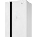 Холодильник WEISSGAUFF WCD 450 White Rock Glass NoFrost Inverter Холодильник WEISSGAUFF WCD 450 White Rock Glass NoFrost Inverter