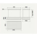 Вытяжка FALMEC Levante Isola 600 120 WH Вытяжка FALMEC Levante Isola 600 120 WH