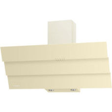 Вытяжка MAUNFELD CASCADA TRIO 90 темно- бежевое стекло/фурнитура хром