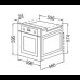 Духовой шкаф SIMFER b6el15001 Духовой шкаф SIMFER b6el15001