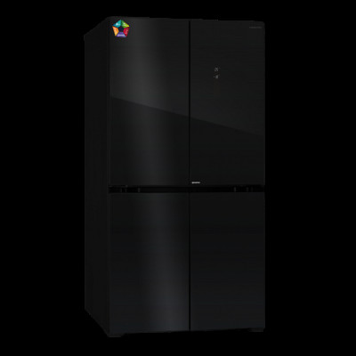 Холодильник HIBERG RFQ-550DX NFGB черный Холодильник HIBERG RFQ-550DX NFGB черный