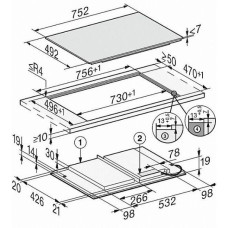 Варочная панель MIELE KM7617 FX