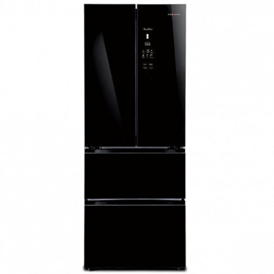Холодильник TESLER RFD-361I BLACK GLASS Холодильник TESLER RFD-361I BLACK GLASS