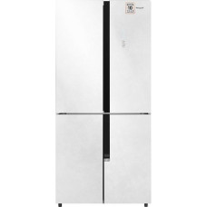 Холодильник WEISSGAUFF WCD 450 White Rock Glass NoFrost Inverter Холодильник WEISSGAUFF WCD 450 White Rock Glass NoFrost Inverter