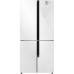 Холодильник WEISSGAUFF WCD 450 White Rock Glass NoFrost Inverter Холодильник WEISSGAUFF WCD 450 White Rock Glass NoFrost Inverter