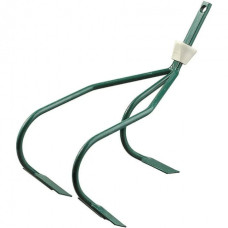 Культиватор RACO с бороздовичками, с быстрозажимным механизмом, 3 зубца, 150мм