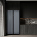 Холодильник WEISSGAUFF WSBS 600 NoFrost Inverter Dark Grey Glass Холодильник WEISSGAUFF WSBS 600 NoFrost Inverter Dark Grey Glass