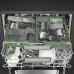 Посудомоечная машина SMEG STL7324AQLLW Посудомоечная машина SMEG STL7324AQLLW
