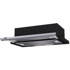 Вытяжка KRONASTEEL KAMILLA slim 600 black/inox (2 мотора) Вытяжка KRONASTEEL KAMILLA slim 600 black/inox (2 мотора)