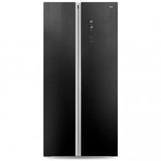 Холодильник GINZZU NFK-465 Black glass Холодильник GINZZU NFK-465 Black glass