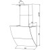 Вытяжка GERMES Alfa GC 90 WH Вытяжка GERMES Alfa GC 90 WH