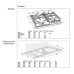 Газовая панель GORENJE GW 641 EXB Газовая панель GORENJE GW 641 EXB