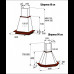 Вытяжка JETAIR ASPEN WH/A/90 T.GREZZO Вытяжка JETAIR ASPEN WH/A/90 T.GREZZO