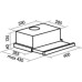 Вытяжка MBS PILEA 160 BLACK GLASS Вытяжка MBS PILEA 160 BLACK GLASS