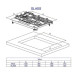 Варочная поверхность DELONGHI GERMANA 7GW BB Варочная поверхность DELONGHI GERMANA 7GW BB