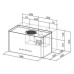 Вытяжка FABER 110.0437.124 FABER THALIA BK MATT F60 Вытяжка FABER 110.0437.124 FABER THALIA BK MATT F60