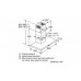 Каминная вытяжка BOSCH DWB96IM50 Каминная вытяжка BOSCH DWB96IM50