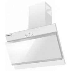 Вытяжка MAUNFELD tower g 60 см white+satin stripes (цвет белый+белое стекло+сатин вставки)