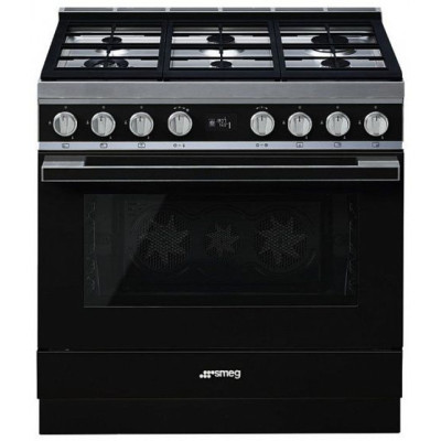 Варочный центр Smeg CPF9GMBL Варочный центр Smeg CPF9GMBL