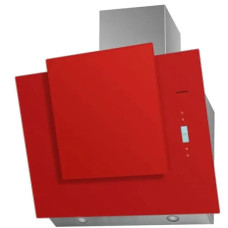 Вытяжка MAUNFELD enver 80 (цвет нерж.+красное стекло)