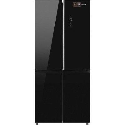 Холодильник WEISSGAUFF WCD 590 NoFrost Inverter Premium EcoFresh Black Glass Холодильник WEISSGAUFF WCD 590 NoFrost Inverter Premium EcoFresh Black Glass