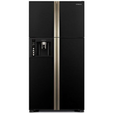 Холодильник HITACHI R-W722 FPU1 GBK черное стекло Холодильник HITACHI R-W722 FPU1 GBK черное стекло