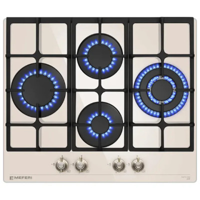 Варочная поверхность MEFERI MGH604BG GLASS RETRO Варочная поверхность MEFERI MGH604BG GLASS RETRO