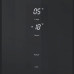 Холодильник GINZZU NFK-465 Black glass Холодильник GINZZU NFK-465 Black glass