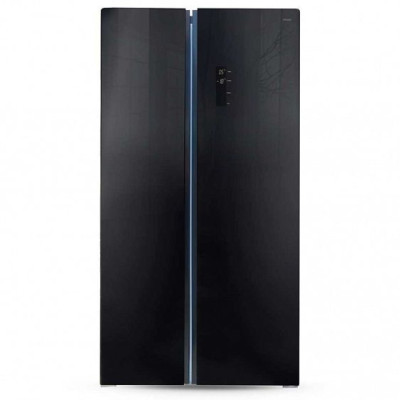 Холодильник GINZZU NFK-605 Black glass Холодильник GINZZU NFK-605 Black glass