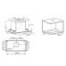Вытяжка KRONA Selina 900 Glass White S Вытяжка KRONA Selina 900 Glass White S