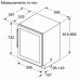 Винный шкаф BOSCH KUW21AHG0 Винный шкаф BOSCH KUW21AHG0
