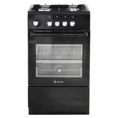 Плита DELUXE 5040.48г (щ)-011 черный Плита DELUXE 5040.48г (щ)-011 черный