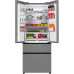Холодильник WEISSGAUFF WFD 450 Built-in Inverter NoFrost Inox Холодильник WEISSGAUFF WFD 450 Built-in Inverter NoFrost Inox