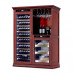Винный шкаф MEYVEL MV108-WM2-BAR-HUM-C Винный шкаф MEYVEL MV108-WM2-BAR-HUM-C