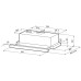 Вытяжка KRONA KAMILLA T 600 INOX (2 мотора) Вытяжка KRONA KAMILLA T 600 INOX (2 мотора)