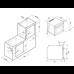 Духовой шкаф FORNELLI FGA 60 FALCONE BL Духовой шкаф FORNELLI FGA 60 FALCONE BL