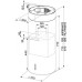 Вытяжка FABER CYLINDRA ISOLA PLUS WH GLOSS A37 Вытяжка FABER CYLINDRA ISOLA PLUS WH GLOSS A37